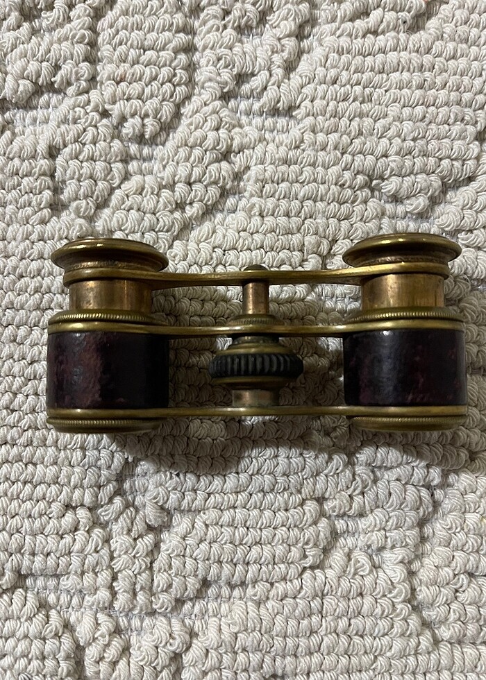 Koleksiyonluk antika Fransız opera dürbünü - Görsel 5