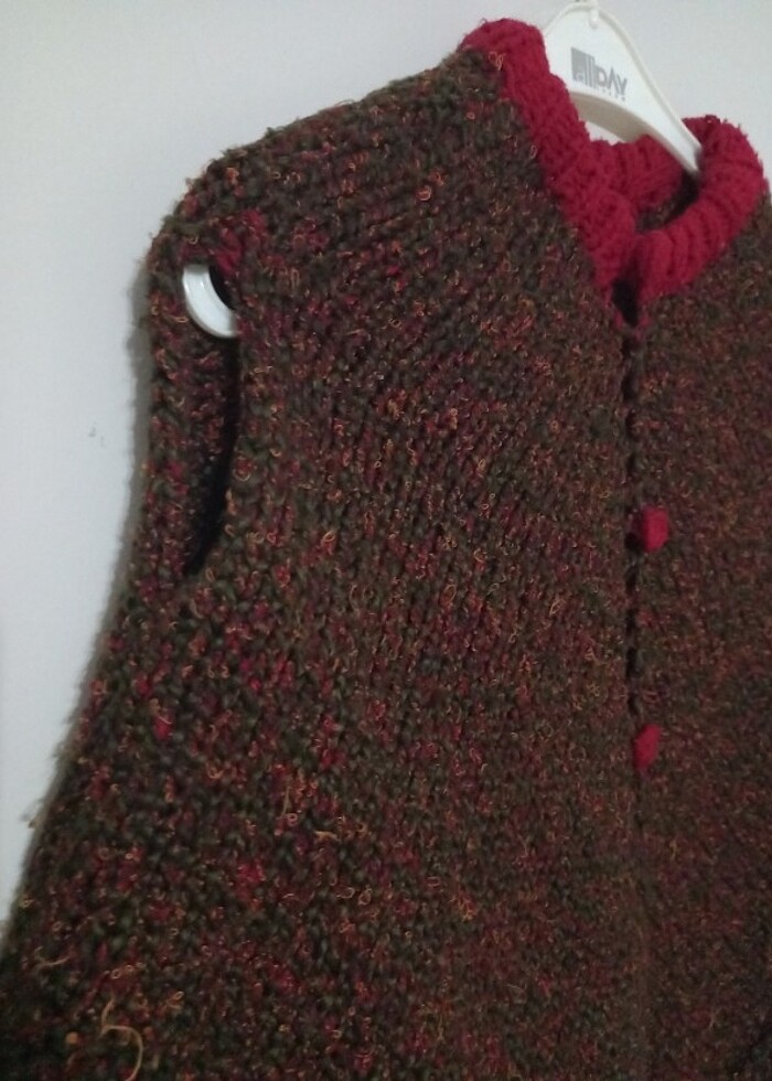 Kız çocuk panço - Görsel 5