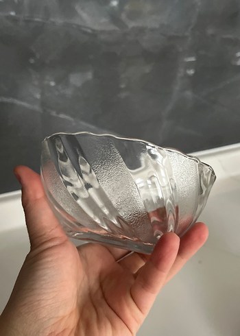 Beyaz Cam kase 6 lı - Görsel 3