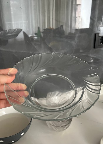 12 lı cam tabak seti - Görsel 4