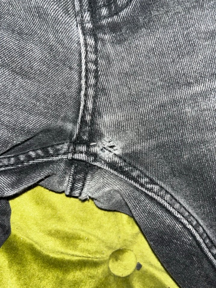 Pull&Bear Slim Siyah Erkek Kot Pantolon - Görsel 4