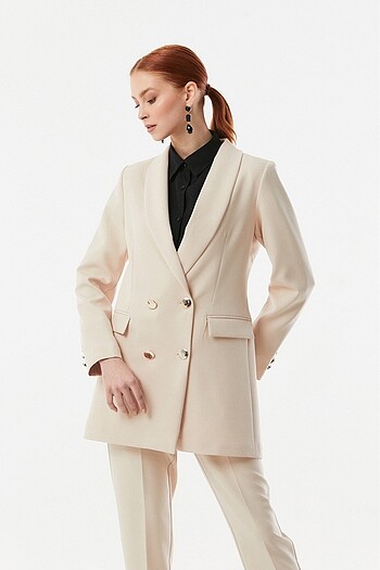 Kruvaze Blazer Ceket