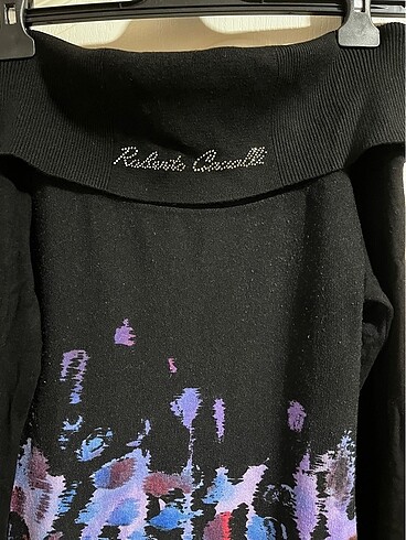 Roberto Cavalli Triko Elbise