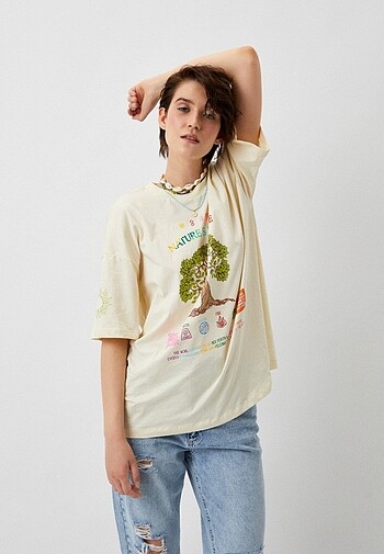 Twist Ağaçlı Tshirt