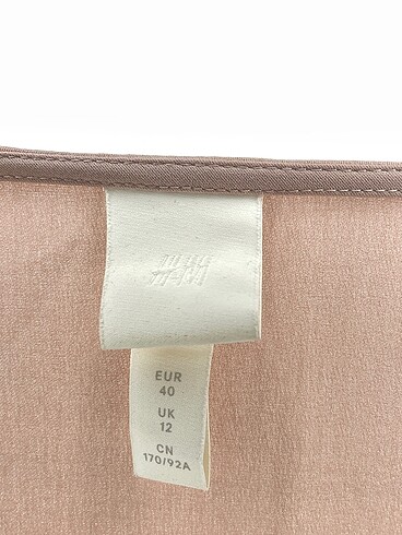 40 Beden pembe Renk H&M Uzun Elbise %70 İndirimli.