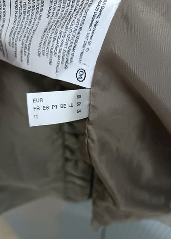 Bej Midi  Ceket Fermuarlı-C&A Marka - Görsel 3