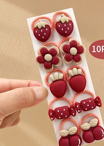 Figürlü Çocuk Saç Lastiği - Görsel 3