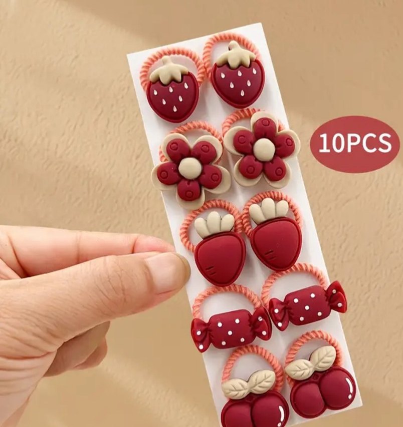 Figürlü Çocuk Saç Lastiği - Görsel 3