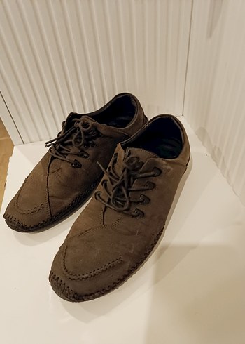 Kahverengi Süet Erkek Günlük Ayakkabı - Görsel 2