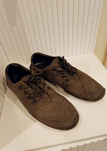 Kahverengi Süet Erkek Günlük Ayakkabı - Görsel 3
