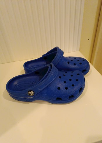 Crocs Tarzı Mavi Çocuk Terlik - Görsel 3
