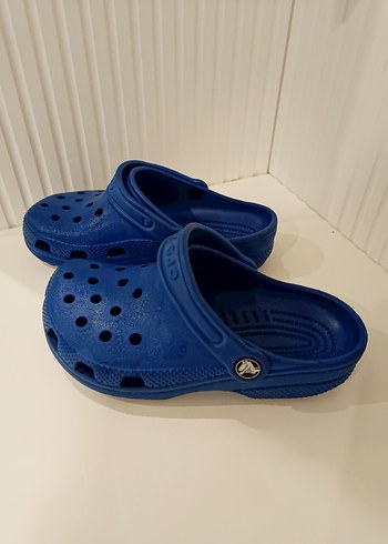Crocs Tarzı Mavi Çocuk Terlik - Görsel 2
