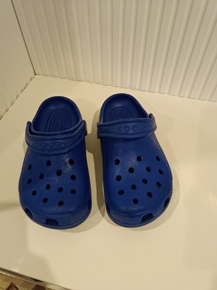 Crocs Tarzı Mavi Çocuk Terlik - Görsel 4
