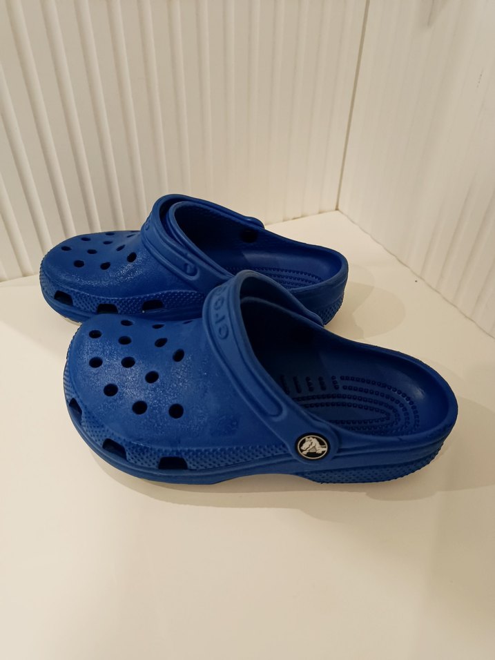 Crocs Tarzı Mavi Çocuk Terlik - Görsel 2