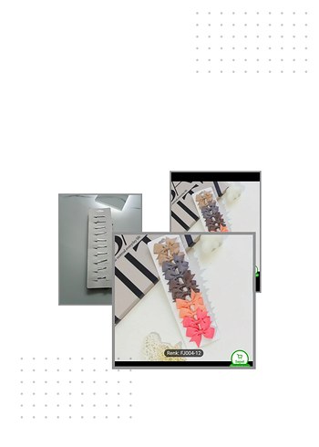 El Yapımı Kız Çocuk Klipsli Toka Seti - Görsel 2