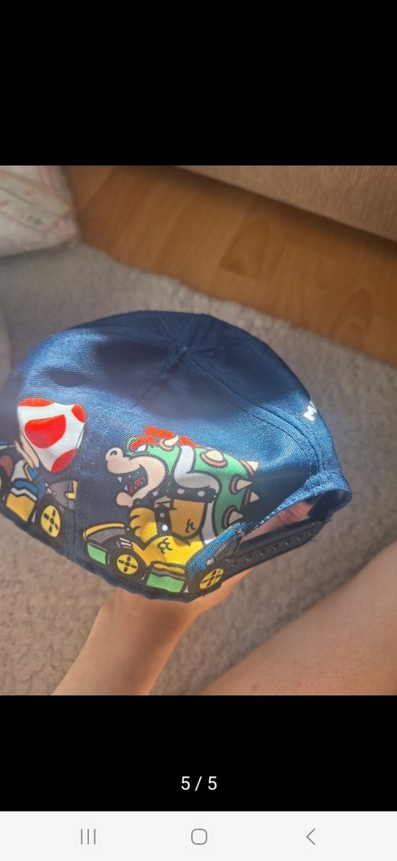 Renkli Baskılı Erkek Çocuk Kot Şapka - Görsel 5