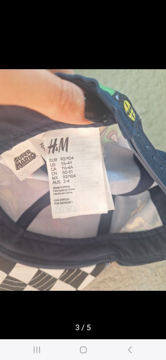 Renkli Baskılı Erkek Çocuk Kot Şapka - Görsel 4