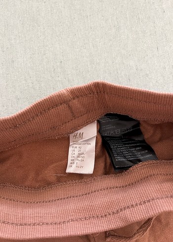 H&M Erkek Çocuk Rahat Kesim Kahverengi Pantolon