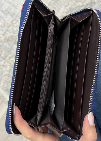 Cath Kidston Baskılı Fermuarlı Kadın Cüzdanı - Görsel 4