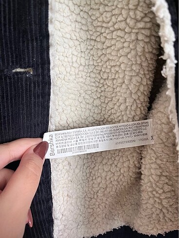 m Beden siyah Renk Bershka Mont