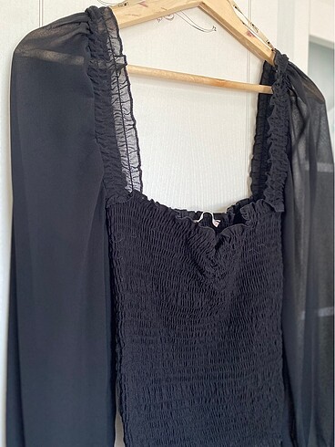 Siyah bluz - Görsel 4