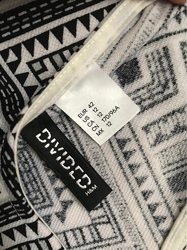 42 Beden çeşitli Renk H&M Mini Elbise