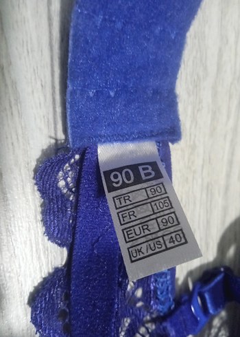 Lacivert Minimalist Sütyen - Görsel 4