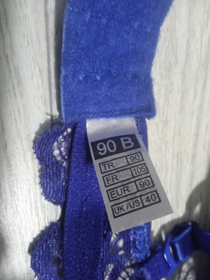 Lacivert Minimalist Sütyen - Görsel 4