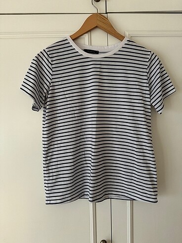Mango çizgili tshirt