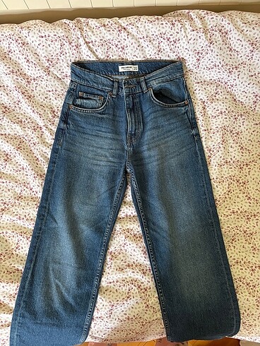 36 Beden mavi Renk pull and bear kot pantolon