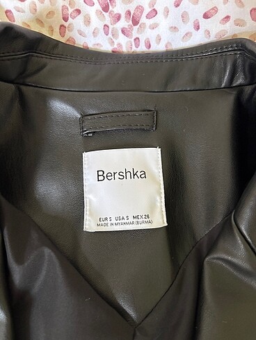 s Beden bershka suni deri ceket