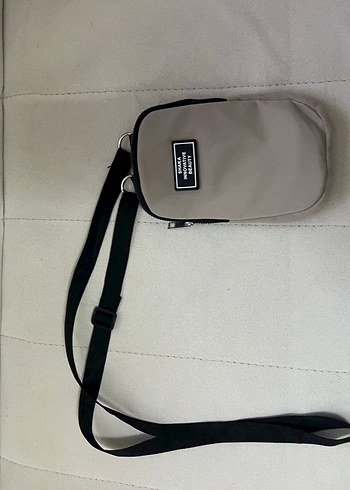 Diğer Minimalist Gri Capraz Canta