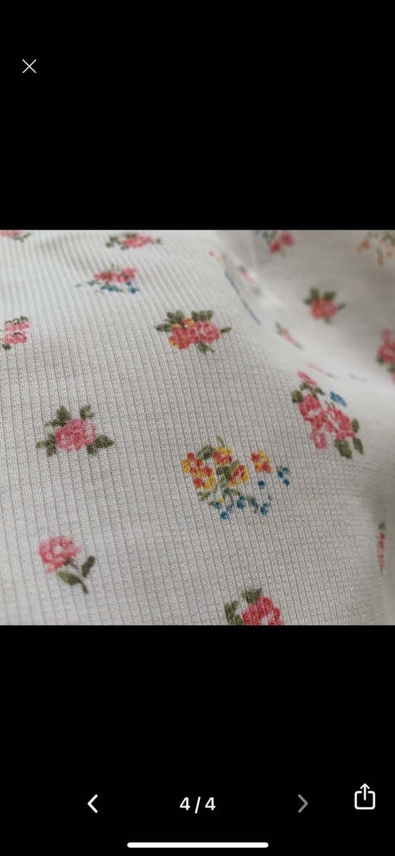 Kız Çocuk Beyaz Pamuklu Baskılı Uzun Kollu Tişört - Görsel 4