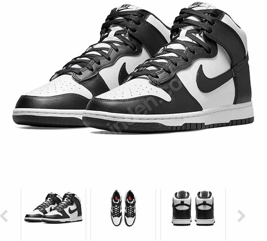 Nike Dunk high panda