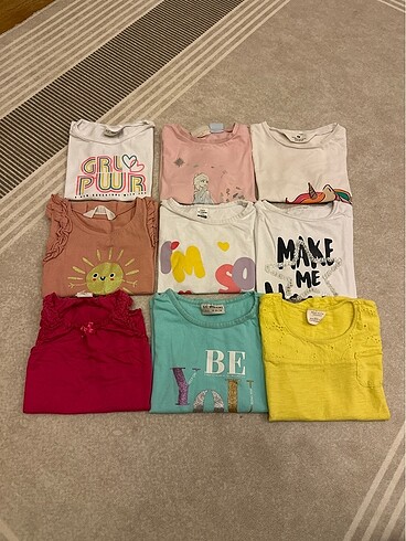 3-4 yaş kız çocuk tshirt