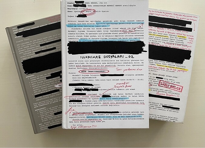  Beden illümünae gemina obsidio kitap seti