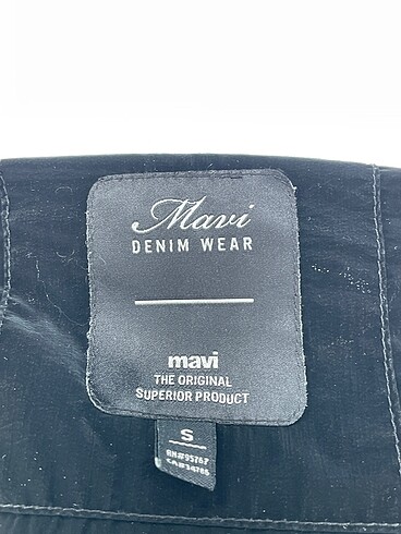 s Beden siyah Renk Mavi Jeans Mont %70 İndirimli.