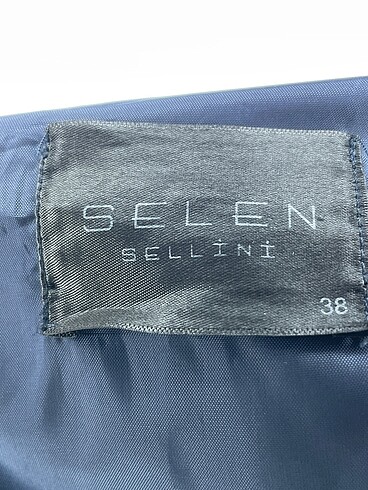 38 Beden lacivert Renk Sellini Mont %70 İndirimli.