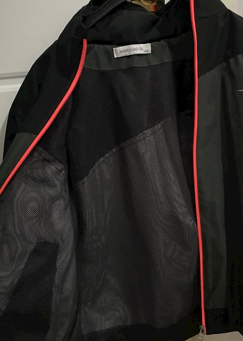 Kadın Siyah Spor Fermuarlı Yağmurluk - Görsel 4