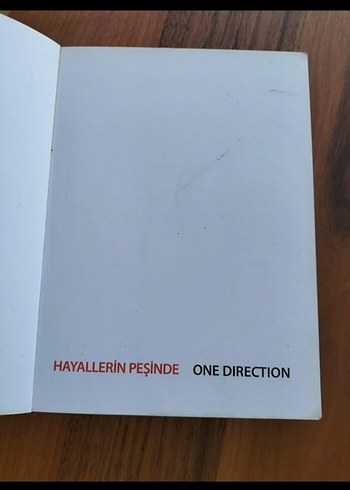 One Direction Hayallerin Peşinde Biyografi Kitabı