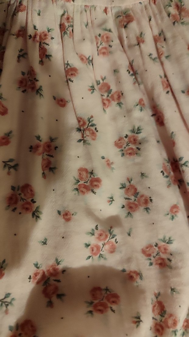 Pembe Çiçekli Kız Çocuk Elbisesi - Görsel 2