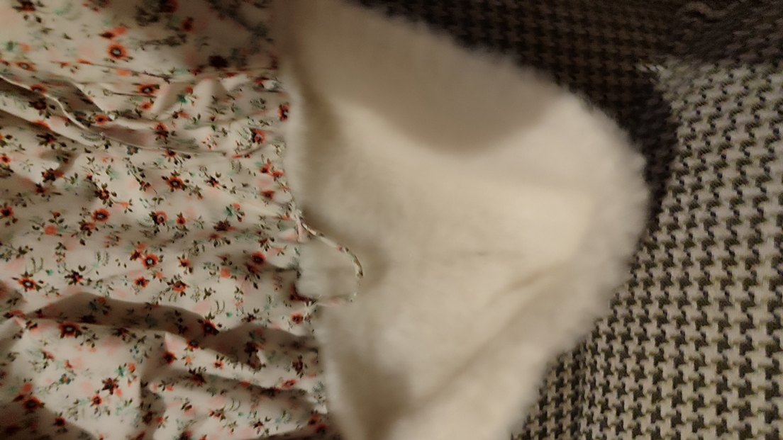 Beyaz Kadın Midi Suni Kürk Ceket - Görsel 3