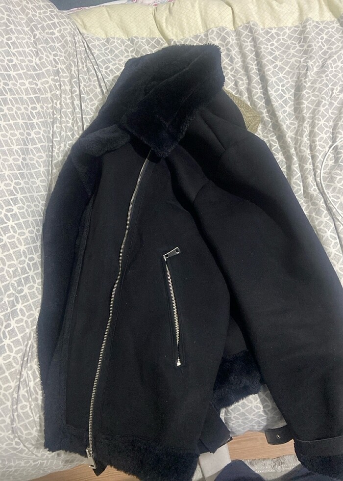 kürklü ceket - Görsel 2