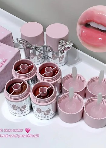 Gege bear çift taraflı lip gloss - Görsel 2