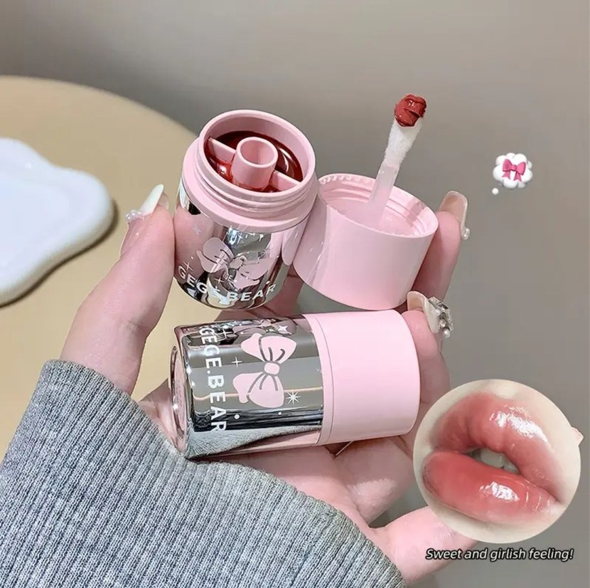 Gege bear çift taraflı lip gloss - Görsel 3