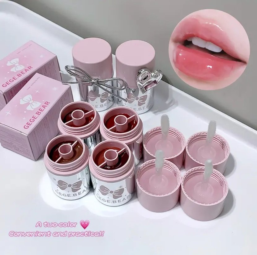 Gege bear çift taraflı lip gloss - Görsel 2