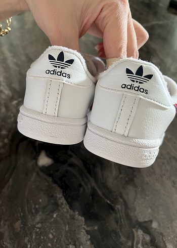 Beyaz Adidas Çocuk Spor Ayakkabı - Görsel 5