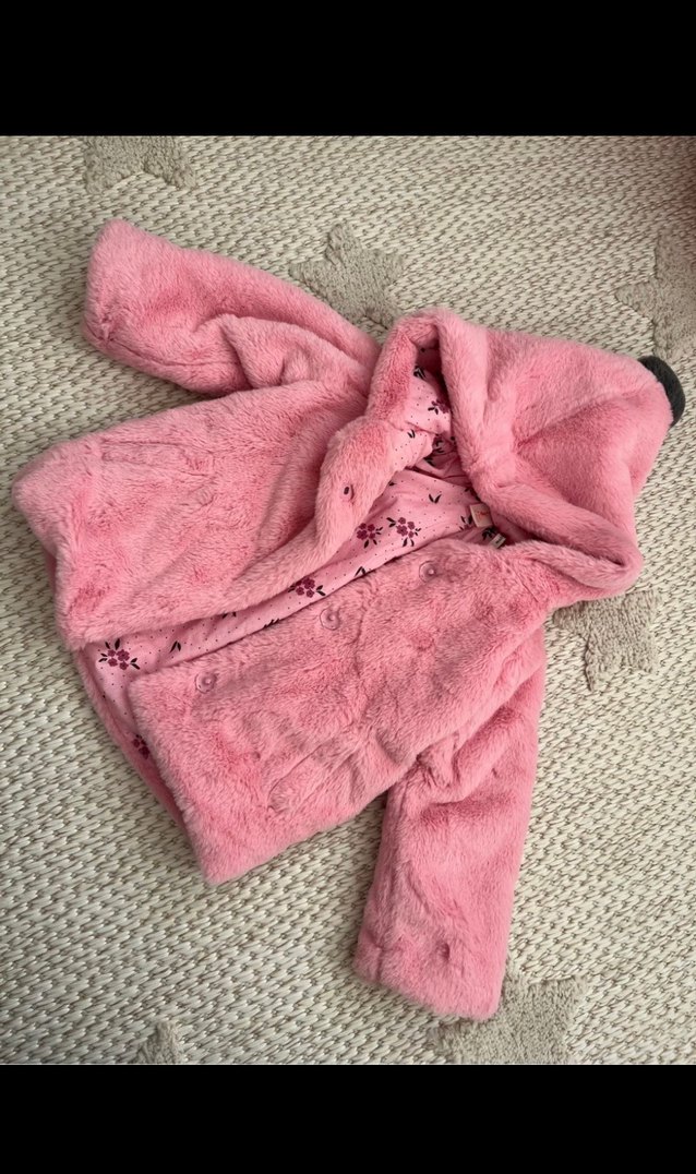 Koton peluş mont - Görsel 5