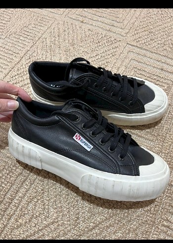 Süperga deri sneakers - Görsel 2
