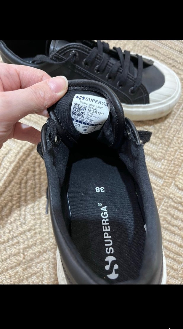 Süperga deri sneakers - Görsel 5